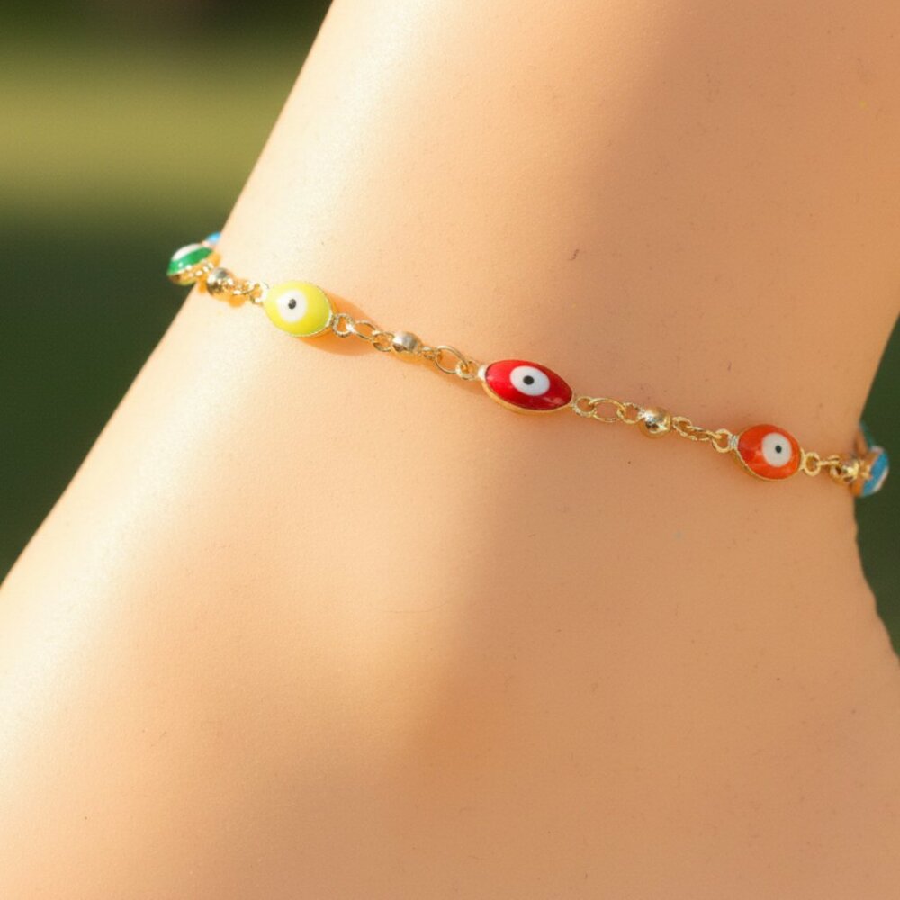 Minimalist Anklet, Sleek & Modern Design, Women’s Fashion, YC110086-A
